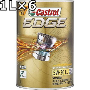 JXg[ GbW 5W-30 LL C3 S 1L×6  s Ԏws Castrol EDGE