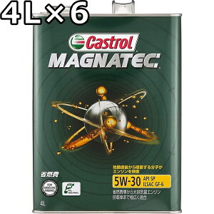 JXg[ }OiebN 5W-30 SP GF-6  4L×6  s Ԏws Castrol MAGNATEC