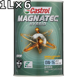 JXg[ }OiebN nCubh 0W-16 SP GF-6B S 1L×6  s Ԏws Castrol MAGNATEC HYBRID