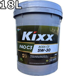 �L�b�N�X PAO C3 5W-30 C2/C3 SP PAO+VHVI���� 18L �������� Kixx