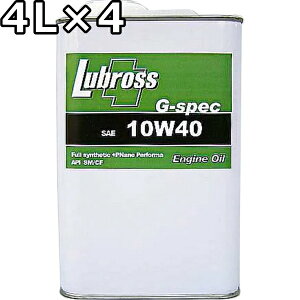uX GWIC G-XybN 10W-40 SP/CF 100iVHVIj 4L×4  Lubross Engine Oil G-spec