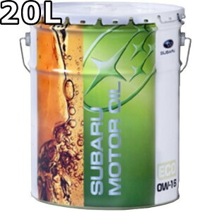 Xo [^[IC GR 0W-16 20L  SUBARU MOTOR OIL ECO / K0221Y0010