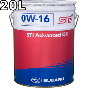 �X�o�� STI Advanced Oil 0W-16 SP GF-6B 20L �������� SUBARU / K0226Y0060