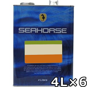 V[z[X n GWIC 10W-30 CD/SG 4L×6  SEAHORSE ENGINE OIL