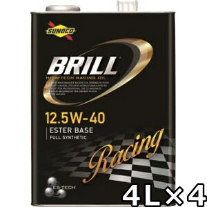 XmR u 12.5W-40 GXex[XtVZeBbN 4L×4  SUNOCO BRILL