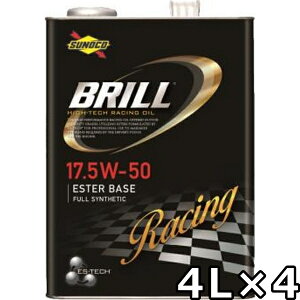 XmR u 17.5W-50 GXex[XtVZeBbN 4L×4  SUNOCO BRILL