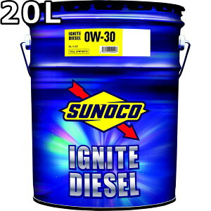 XmR COiCgfB[[ 0W-30 DL-1 CF tVZeBbN 20L  SUNOCO IGNITE DIESEL
