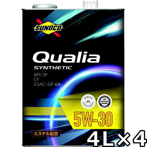 XmR NIA 5W-30 SP/CF GF-6A GXezVZeBbN 4L×4  SUNOCO Qualia