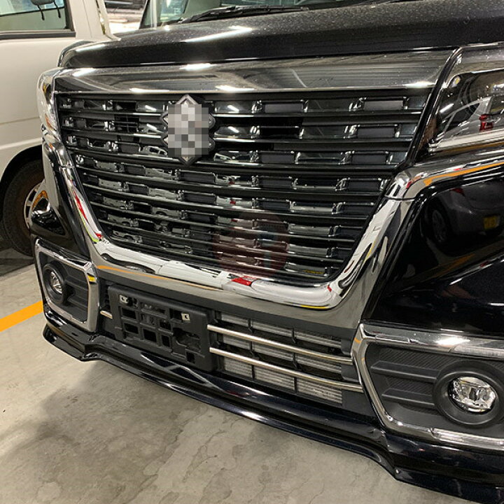 楽天市場】スズキ スペーシア MK53S フロントバンパーグリルカバー 