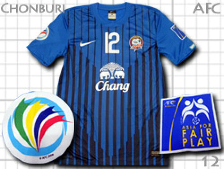 楽天市場 一般市販無し チョンブリfc Home 青 Afcカップ12 ナイキ O K A フットボール
