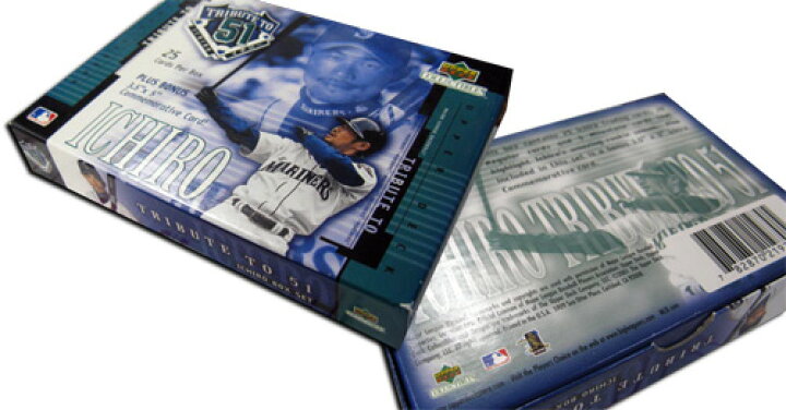 楽天市場】【送料無料】upper deck社 2001 イチロー Tribute to 51 