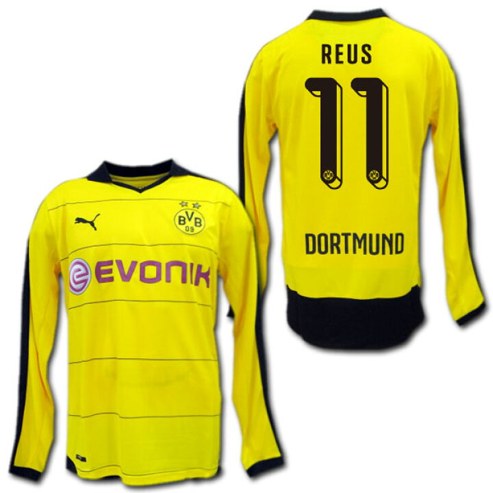 楽天市場】ボルシア・ドルトムント 15/16 ホーム（黄色） #11 REUS 