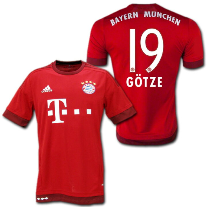 楽天市場】バイエルンミュンヘン 15/16 ホーム（赤） #19 GOTZE マリオ 