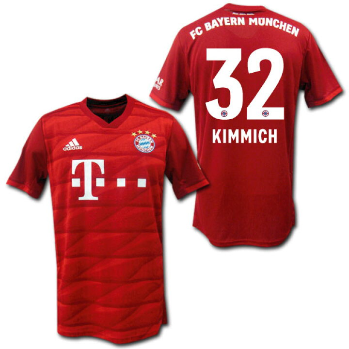 楽天市場】バイエルン・ミュンヘン 19/20 ホーム（赤） ＃32 KIMMICH 