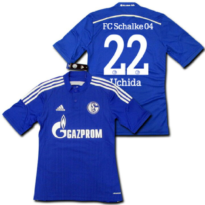 楽天市場】シャルケ04 15/16、14/15 ホーム(青) #22 UCHIDA 内田篤人 