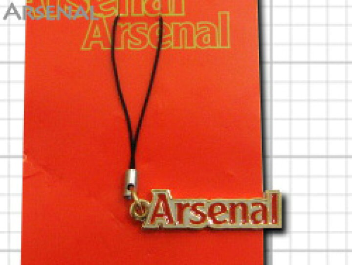楽天市場 アーセナル 携帯ストラップ チーム公認グッズ O K A フットボール