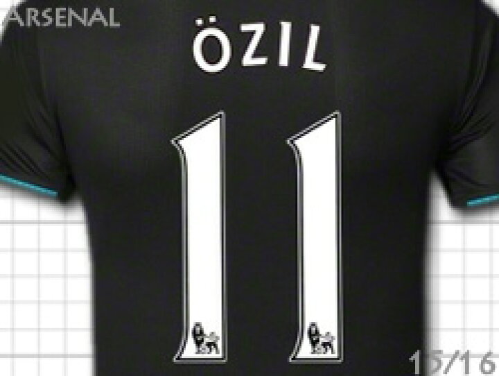 楽天市場】アーセナル 15/16 3rd（黒） #11 OZIL メスト・エジル 