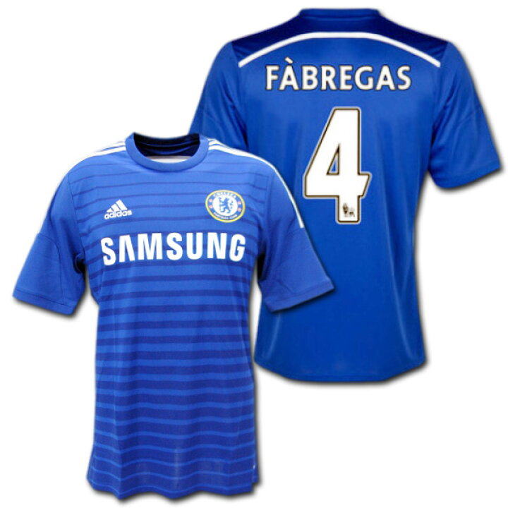 楽天市場】チェルシー 14/15 ホーム（青） #4 FABREGAS セスク 