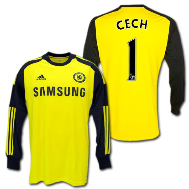 楽天市場】チェルシー 13/14 GK（黄色） #1 CECH ペトル・チェフ 