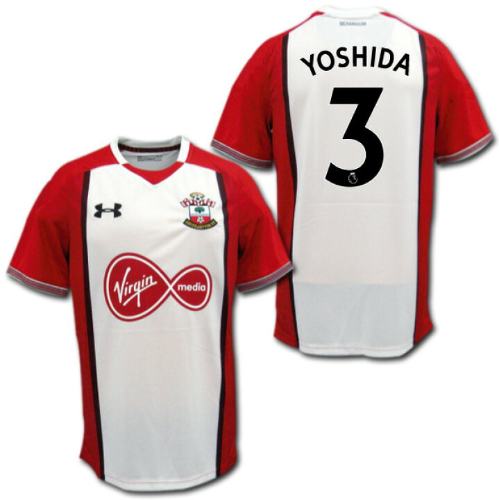 楽天市場 メール便送料無料 サウサンプトン セインツ 17 18 ホーム 赤白 3 Yoshida 吉田選手 アンダーアーマー製 O K A フットボール 楽天市場 メール便送料無料 サウサンプトン セインツ 17 18 ホーム 赤白 3 Yoshida 吉田選手 アンダーアーマー製 O K A フットボール