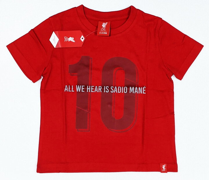 楽天市場 リバプール公式 10番 サディオ マネ Tシャツ 子供サイズ O K A フットボール