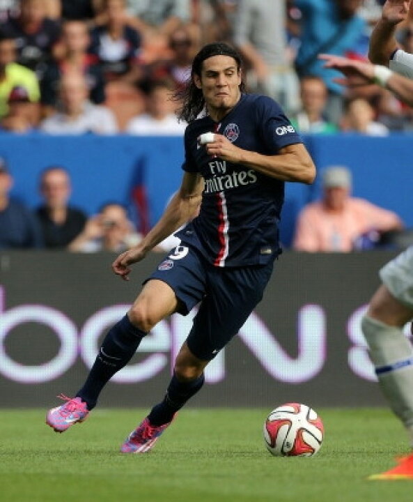楽天市場】14/15 PSG パリサンジェルマン ホーム（紺） #9 CAVANI 