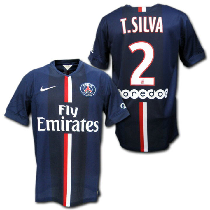 楽天市場】14/15 PSG パリサンジェルマン ホーム（紺） #2 T 