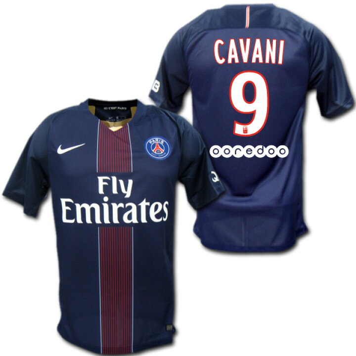 楽天市場】パリSG 16/17 ホーム (紺) # 9 CAVANI エディンソン 