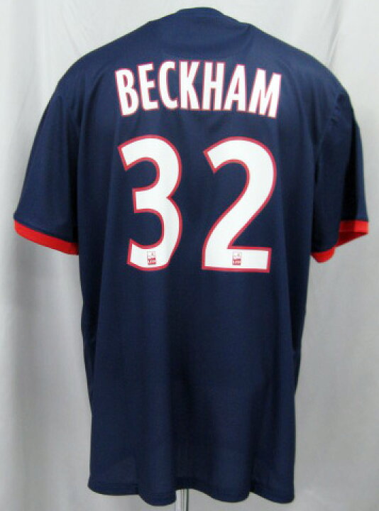 楽天市場】13/14 PSG パリサンジェルマン ホーム(紺) #32 BECKHAM 