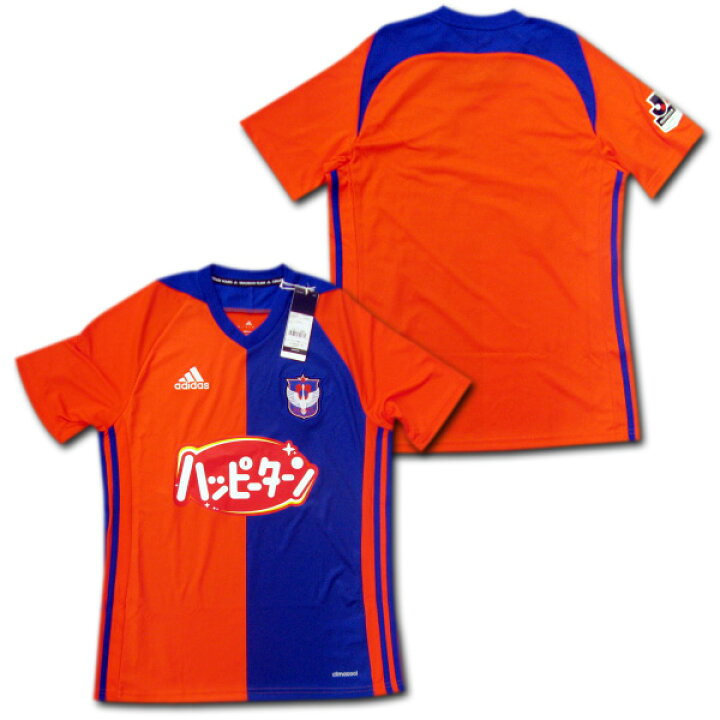 楽天市場 35 Off 18 アルビレックス新潟 ホーム オレンジ 青 アディダス製 限定1着 O K A フットボール
