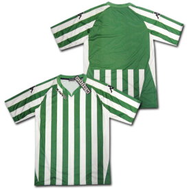 カッパ　ゲームシャツ　デロペラ2・緑/白　Kappa【在庫の限り】