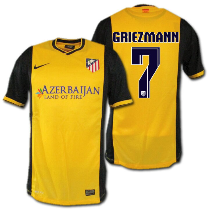 楽天市場】アトレティコ・マドリード 14/15 サード #7 GRIEZMANN 