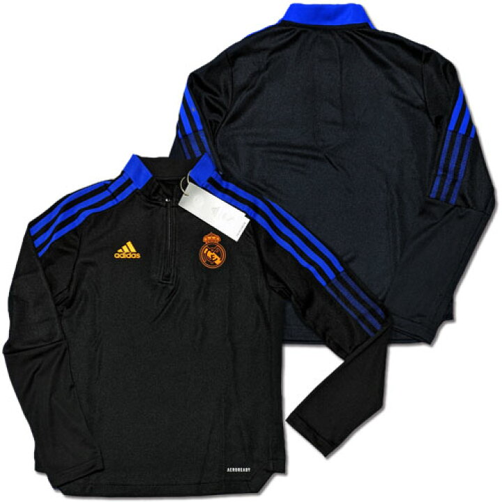 楽天市場 マーク加工対応可能 21 22 レアル マドリード トレーニングトップ ジュニア用 Adidas メール便送料無料 O K A フットボール