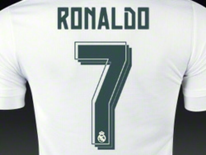 楽天市場】レアルマドリード 15/16 ホーム（白） # 7 RONALDO 