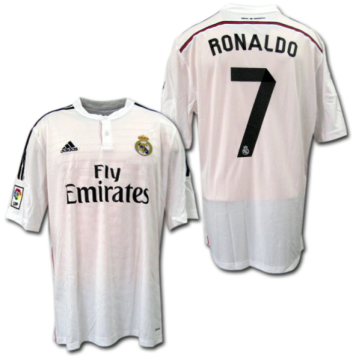 楽天市場】【限定1着】レアルマドリード 14/15 ホーム #7 RONALDO 