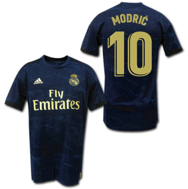 楽天市場】19/20 レアル・マドリード アウェイ(ネイビー) ＃10 MODRIC 