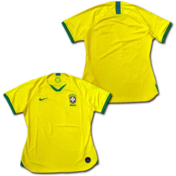 楽天市場】【70％OFF】 2019 ブラジル代表 ホーム（黄色） 女性用 NIKE製 【4着セール対象】 : O.K.A.フットボール