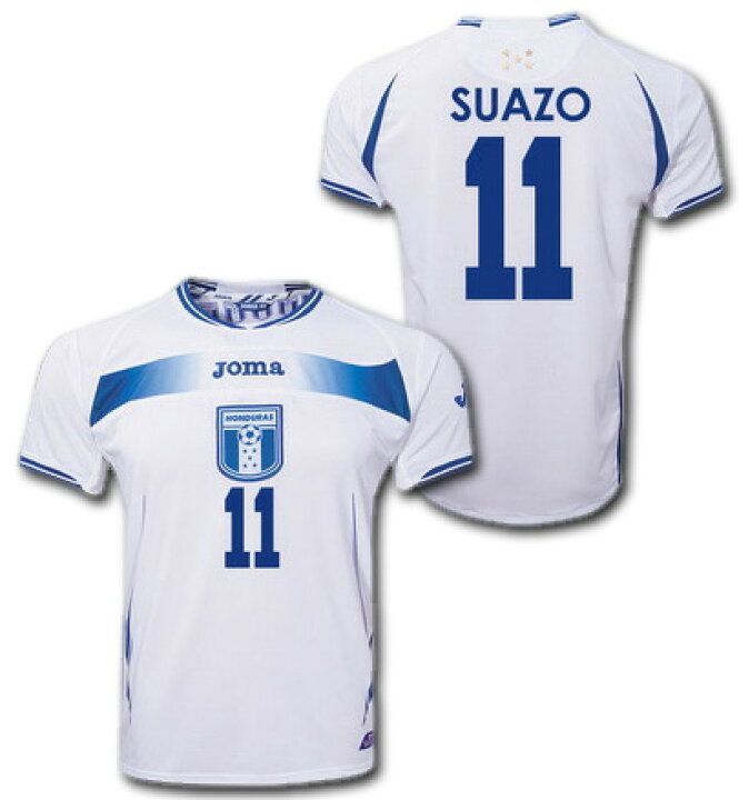 楽天市場 ホンジュラス代表 ホーム 白 11 Suazo ダビド スアソ ホマ製 O K A フットボール