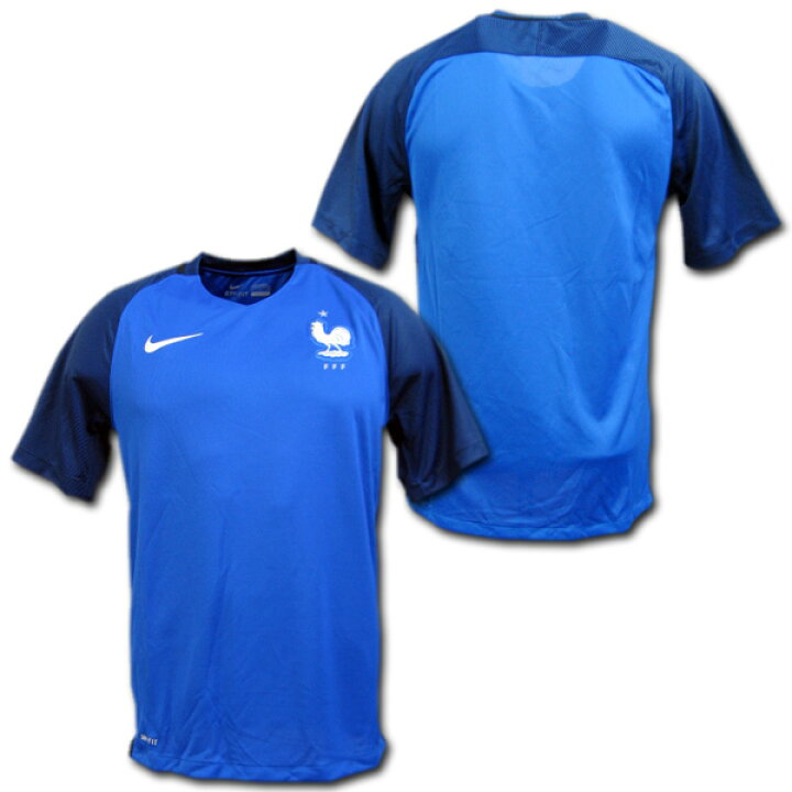 楽天市場 最新 フランス代表 16 ホーム 青 ユーロ16 ナイキ製 O K A フットボール
