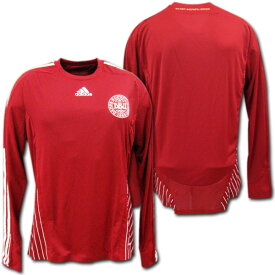 【ネームナンバー無料】　デンマーク代表　08/10　ホーム（赤)　選手用・長袖　adidas