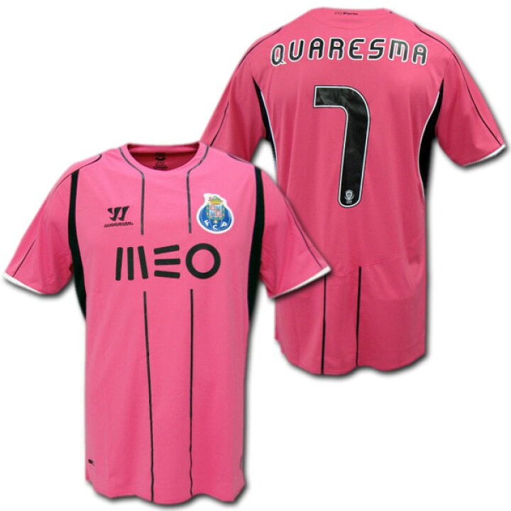 楽天市場】FCポルト 14/15 サード （ピンク) # 7 QUARESMA リカルド