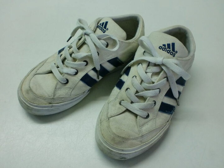 楽天市場 Adidas アディダス キャンバス地スニーカー Art No 22 5cm 定番3本ライン ホワイト ネイビー 中古 あす楽可 Ok リユース シューズ ストア 楽天市場 Adidas アディダス キャンバス地スニーカー Art No 22 5cm 定番3本ライン ホワイト ネイビー 中古 あす楽可 Ok リユース シューズ ストア