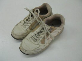 【中古】【あす楽可】New Balance【ニューバランス】■レディース■スニーカー■22.5cm■ベージュ■ウォーキングに適したニューバランスの一足♪