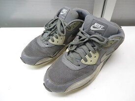 NIKE/ナイキ■29.0cm/US11/UK10/EUR45■AIR MAX 90 ESSENTIAL エアマックス90 エッセンシャル 537384 073/メンズスニーカー■COOL GREY/WOLF GREY-PURE PLATINUM-WHITE■優れたクッショニング、最高級なデザインと履き心地で、快適性と時代を超えたスタイルを実現◎【中古】