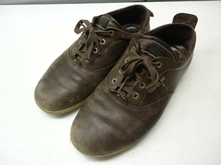 楽天市場】ecco/エコー□41(25.5cm)□メンズ レザー ローカット 