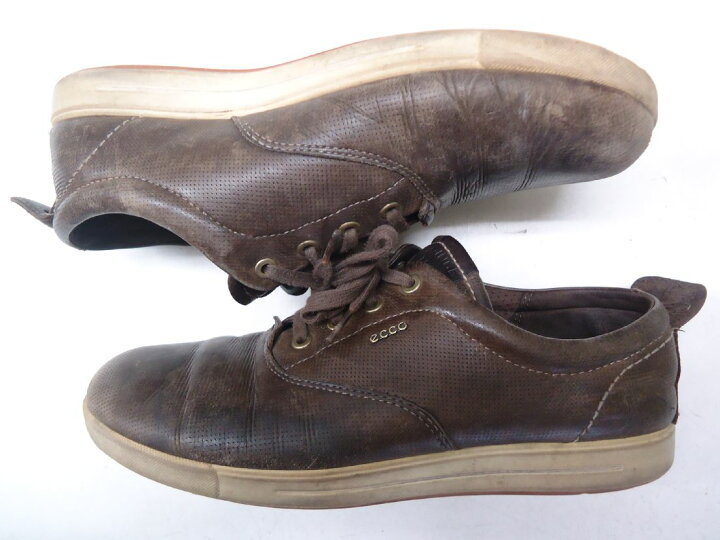 楽天市場】ecco/エコー□41(25.5cm)□メンズ レザー ローカット 