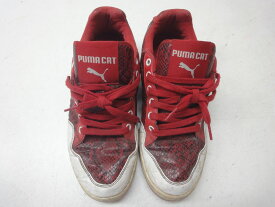 PUMA/プーマ◆キャット ロー スネーク◆メンズ ローカットスニーカー◆27.5cm◆355111-02【中古】