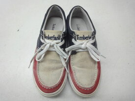 Timberland/ティンバーランド◆EARTHKEEPERS NEWMARKET BOAT OXFORD/アースキーパーズニューマーケットボートオックスフォード◆メンズ スニーカー◆25.5cm◆6246A【中古】