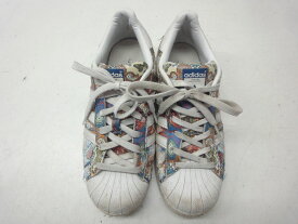 adidas/アディダス◆ SUPERSTAR W/スーパースター W◆The FARM Company◆レディース ローカットスニーカー◆24.0cm◆BY9178【中古】