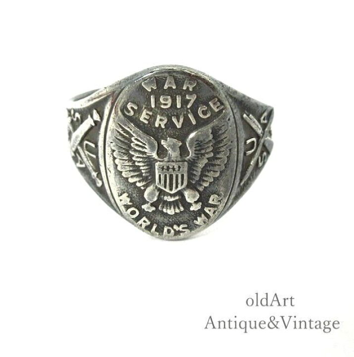 楽天市場】USA製 1917年代 WW1 当時物 アンティーク US.ARMY 米軍 白頭 